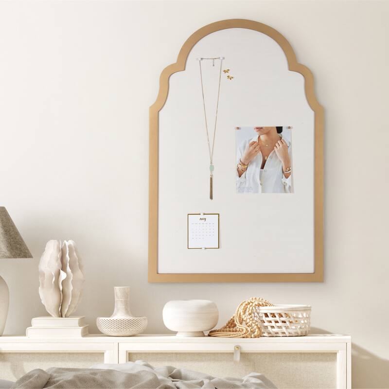 Kate and Laurel Holbrook Arch Framed Pinboard - 24x36