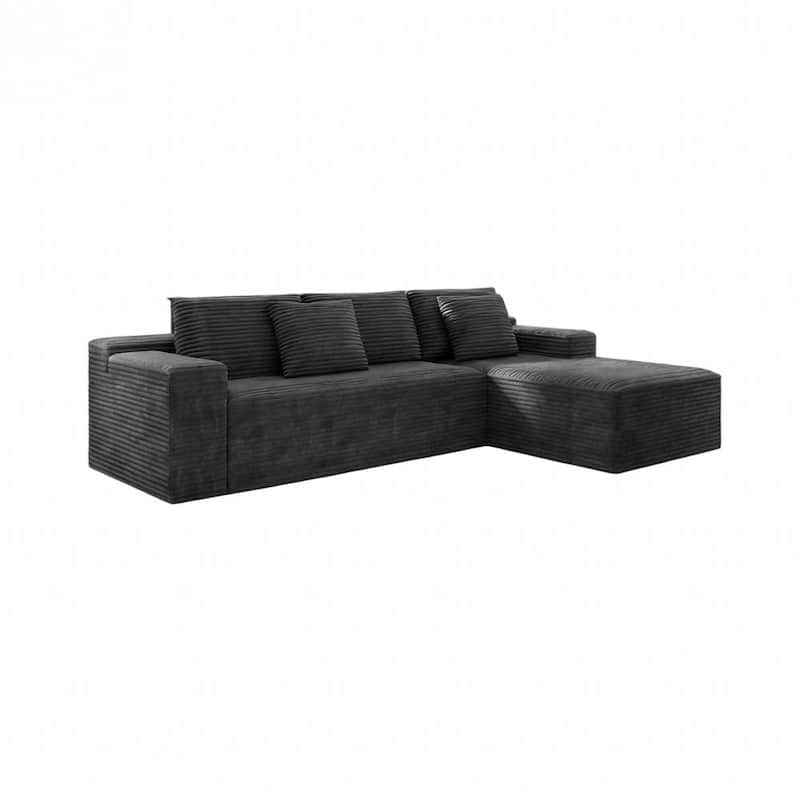 104.30" Modern Modular Sectional Sofa with Chaise for Living Room