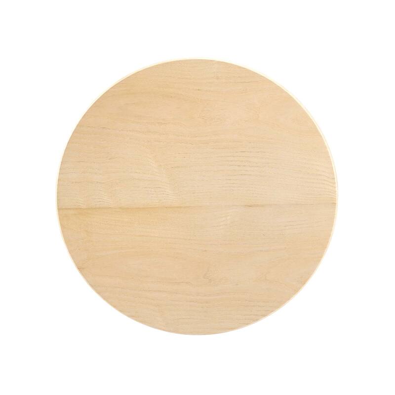 Lippa Round Wood Side Table