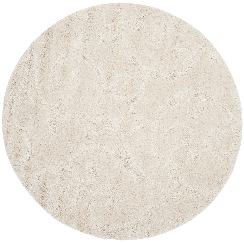 SAFAVIEH Florida Ryung Shag Scroll 1.2-inch Thick Textured Rug