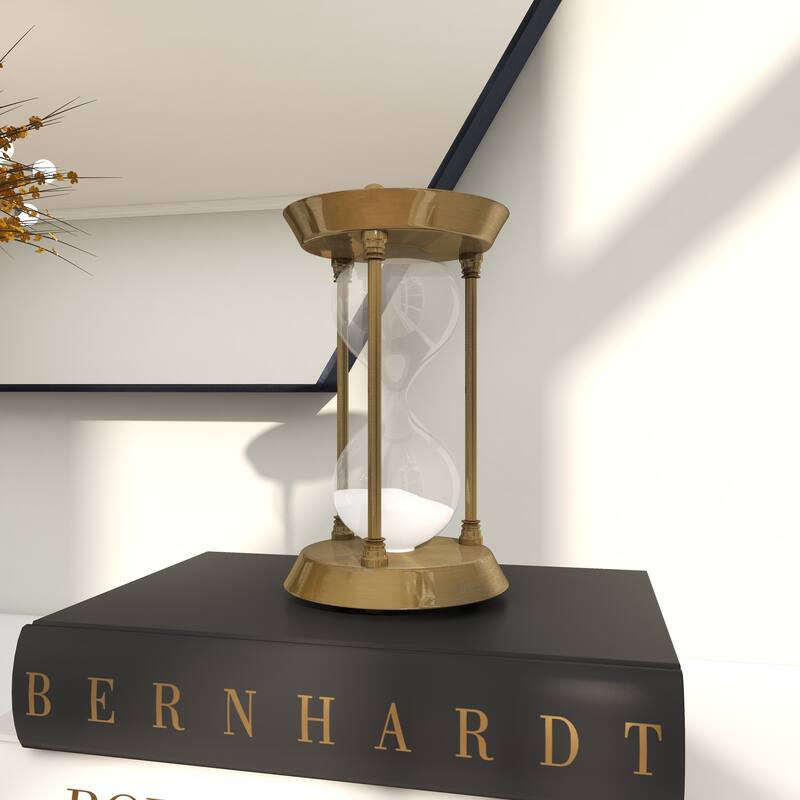 Brass Metal Hourglass Sand Timer