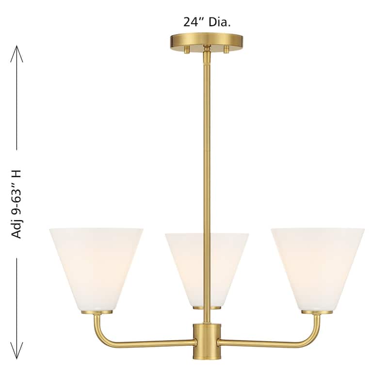 Blair 3-Light Chandelier