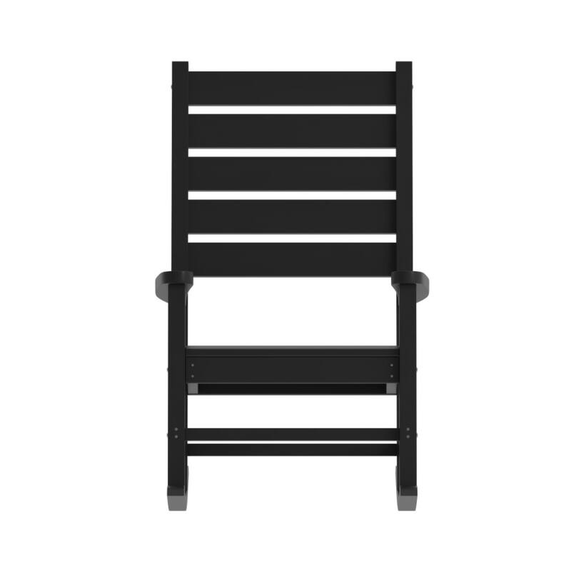 Classic Outdoor All-Weather HDPE Rocking Chair