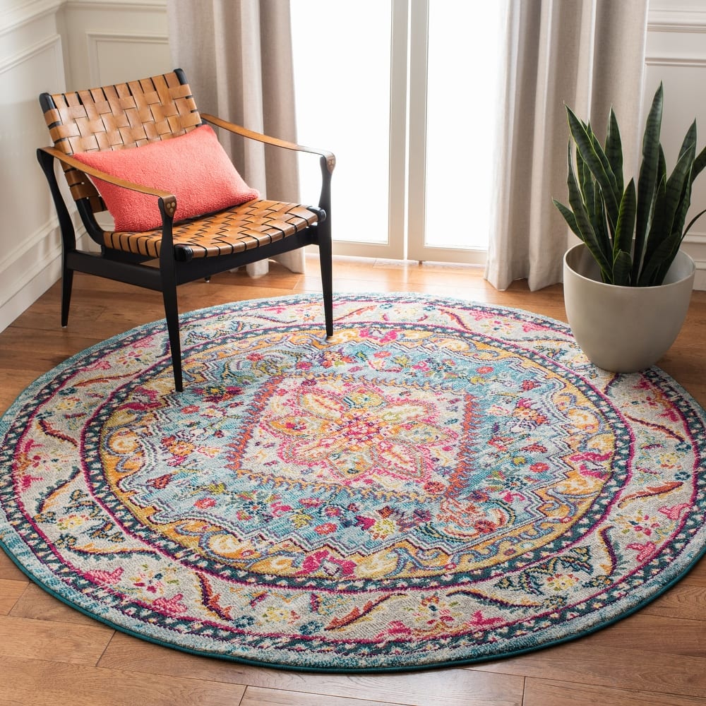 SAFAVIEH Phoenix Sameh Vintage Boho Oriental Rug