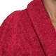 preview thumbnail 51 of 76, 100% Cotton Soft Terry Adult Unisex Lightweight Bathrobe by Superior