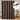 72" x 72" - Chocolate Brown Fabric Textured Glam luxury Shower Curtain With 12 Metal Roller Ball Hooks