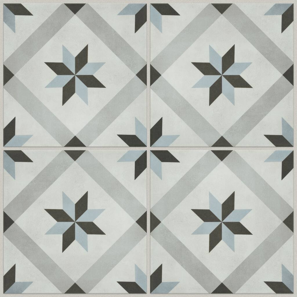 Shaw Revival Maria - 8" Square Floor and Wall Tile - Matte Visual -