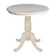 preview thumbnail 49 of 69, International Concepts 30-inch Round Pedestal Table 29.1"H - Unfinished
