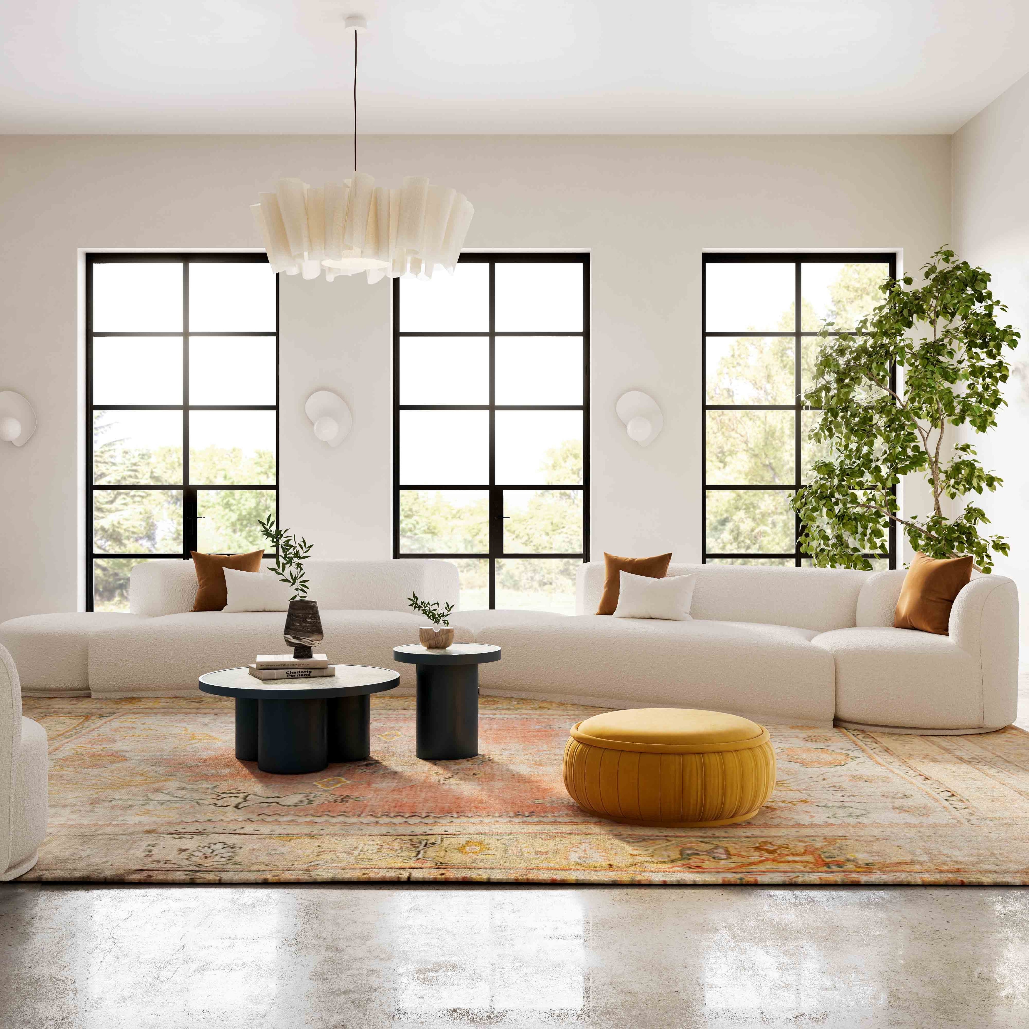 Fickle 5-Piece Modular Chaise Sectional