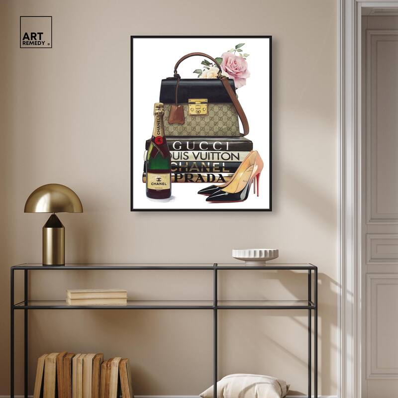 Let's Go Out Tonight Canvas by Art Remedy