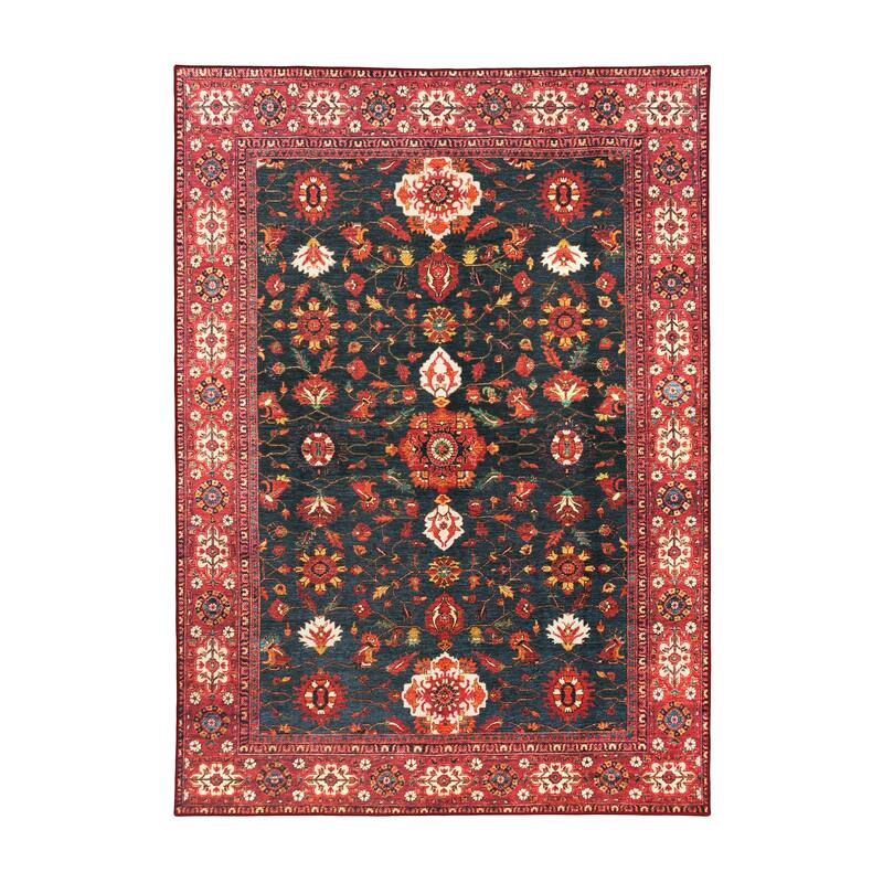 My Magic Carpet Machine Washable Rug Ramage Indigo