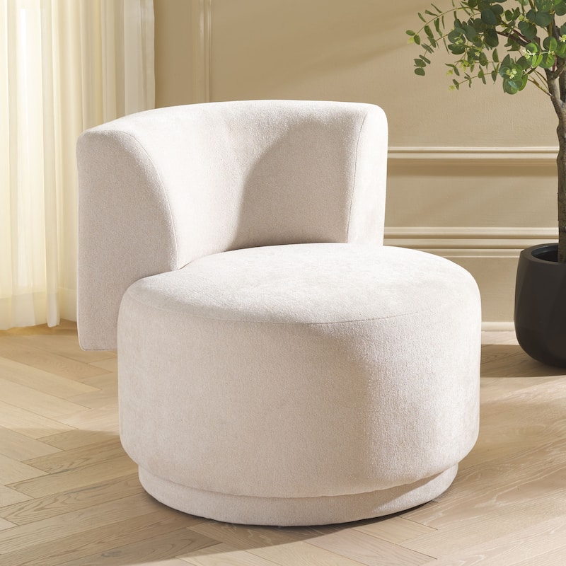 SAFAVIEH Rhyt Modern Accent Chair (Fully Assembled) - 29"W x 31"D x 28"H