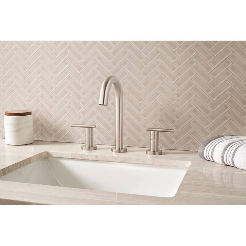 Ackland AKM-P-1X3HBG-CA 12" x 12" Ceramic and Porcelain Herringbone