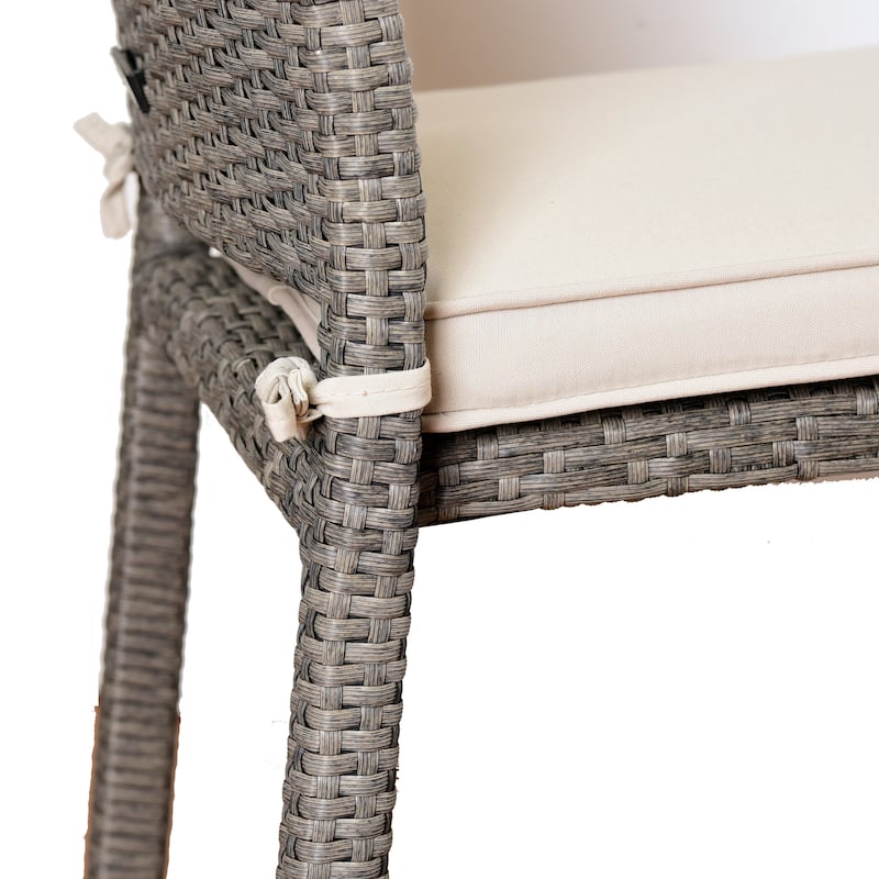 LifestyleGarden 11pc FSC Wood Outdoor Patio Extendable Dining Set