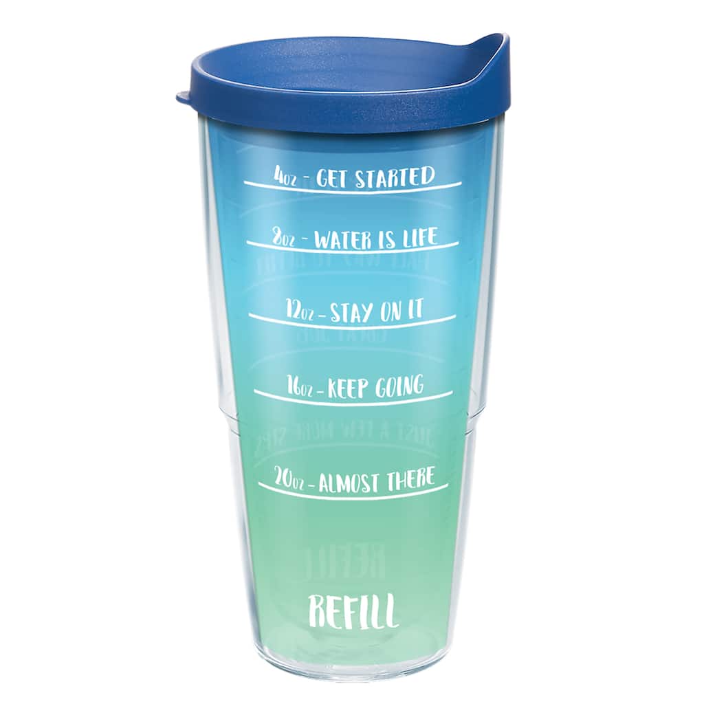 Tervis You Got This Motivational Time Marker Made in USA Double Walled Insulated Travel Tumbler, Classic - 24oz