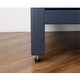 preview thumbnail 10 of 10, OVE Decors Tahoe 48 in. Midnight Blue Single Sink Vanity with White Cultured Marble Top and Mirror