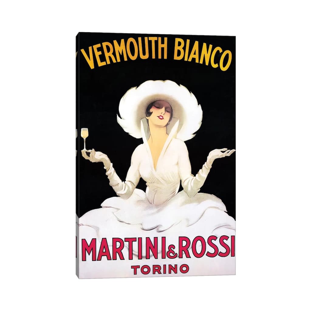 iCanvas "Vermouth Bianco" by Vintage Apple Collection Canvas Print