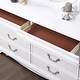 preview thumbnail 10 of 10, Furniture of America Pati 5-Piece White Wood Panel Bedroom Set