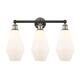 Option Cased Matte White / Black Antique Brass