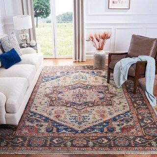 Esin Rug SAFAVIEH Hand-Knotted Samarkand Esin Traditional Wool Rug - Bed Bath ...