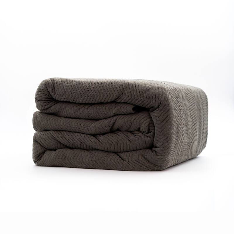 Jersey Knit Weighted Blanket with Removable Cover, 16 LB
