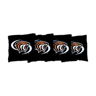 University of the Pacific Tigers Black Cornhole Bags