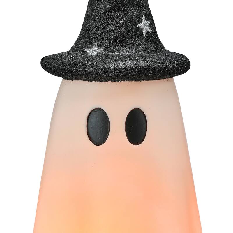 20" LED Battery Operated Timer Outdoor Ghost