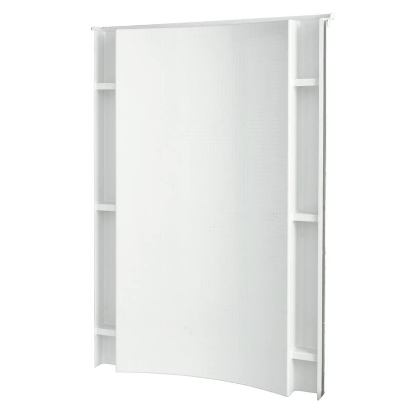 Sterling Accord 77" High x 48" Wide Vikrell Shower Backwall - White