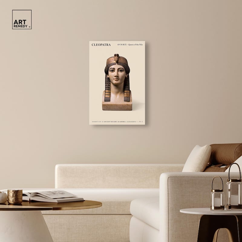 Queen of Egypt Canvas by Art Remedy, Gallery Wrapped