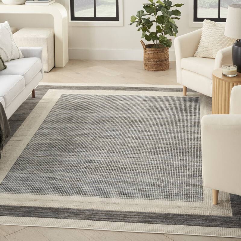 Geometric Area Rug - 8' x 10'