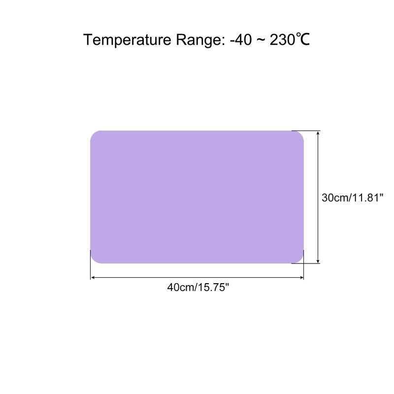 2pcs Silicone Baking Mat, Heat Resistant Non-Slip Table Place Mats