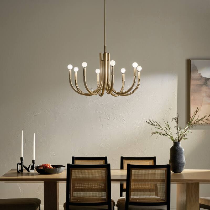 Kichler Lighting Odensa 29.25 in. 8-Light Chandelier
