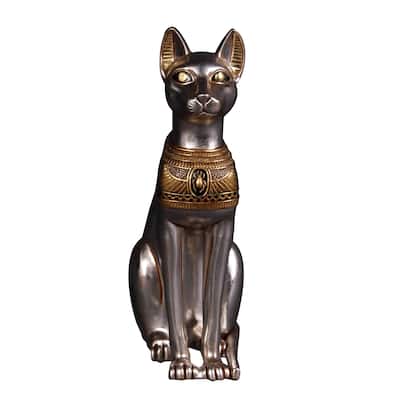 Egyptian Cat Goddess Statue