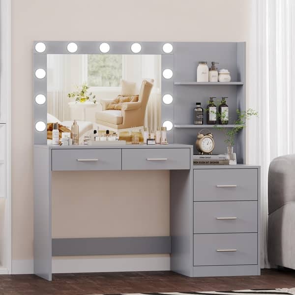 large grey dressing table 46.7
