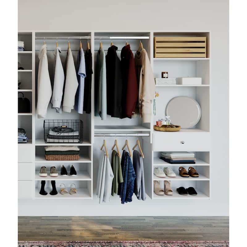 Easy Track Double Hang Laminate Tower Kit