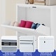 preview thumbnail 46 of 46, Moasis Shoe Storage Cabinet with Drawers Entryway Shoe Storage