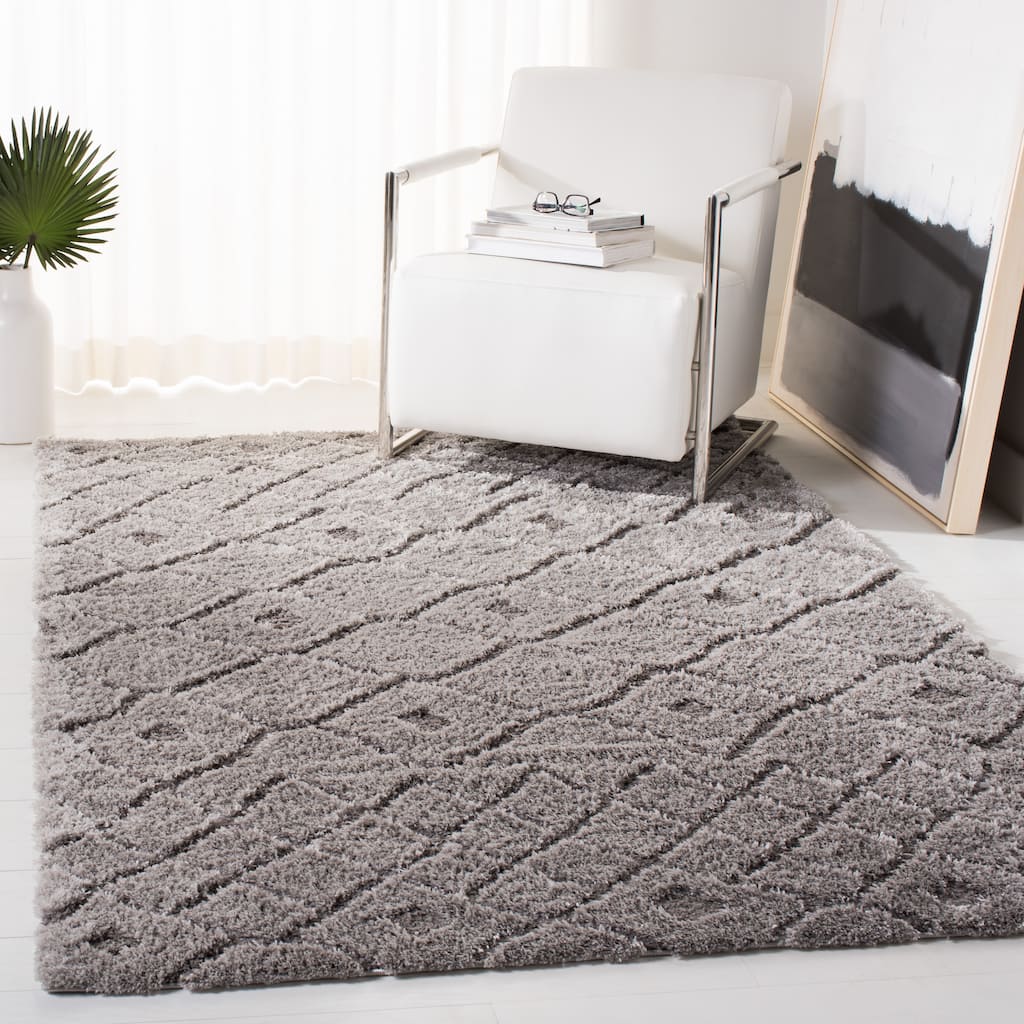 SAFAVIEH Sparta Shag Verdie 1.2-inch Thick Rug