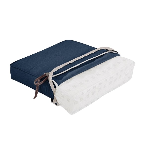 Montlake Fadesafe Patio Chair Cushion 3 Thick 44 L X 20 W X 3 T Overstock 28756550