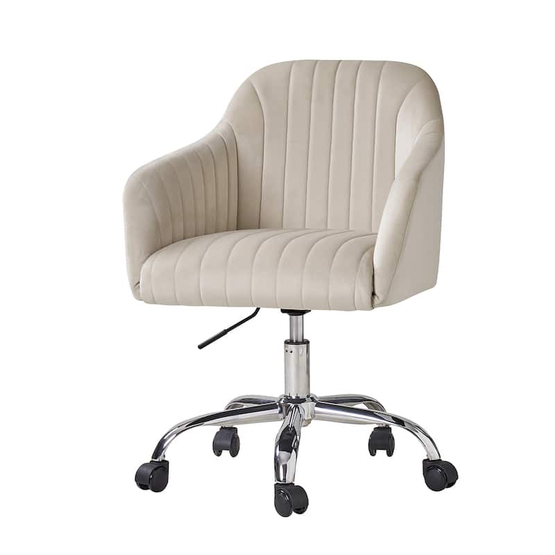 Gerhard Modern Velvet Task Chair - 360 Degree Swivel by HULALA HOME