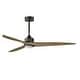 preview thumbnail 1 of 0, Maxim 88833 Woodwind 72" 3 Blade Indoor LED Ceiling Fan Charcoal Bronze