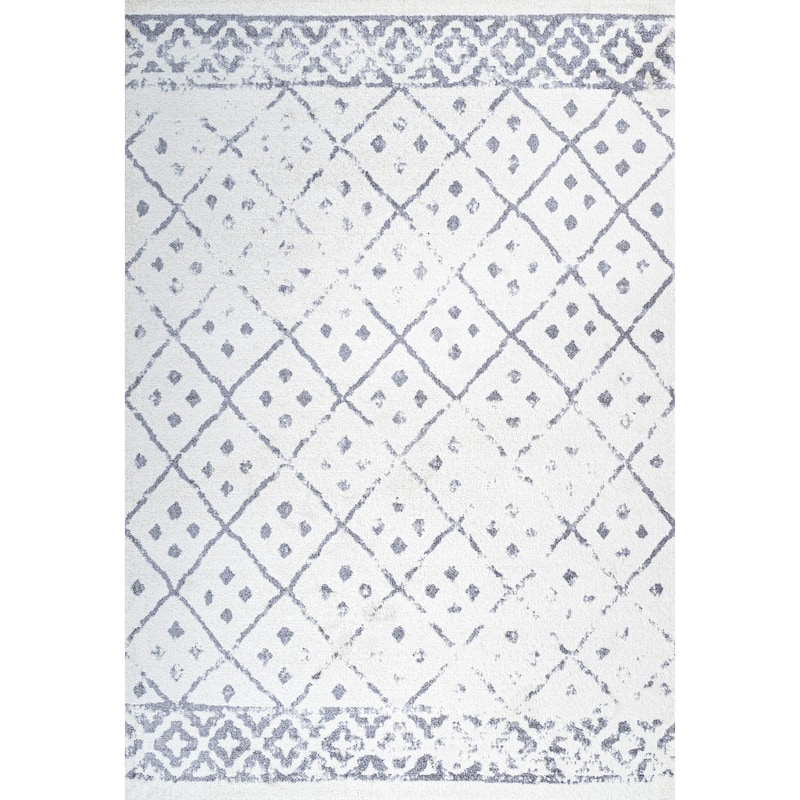 JONATHAN Y Hira Moroccan Geometric Diamond Area Rug - 3 X 5