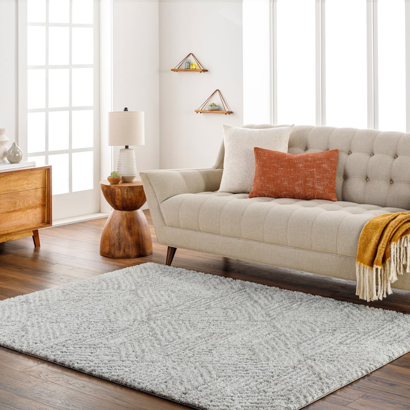 Livabliss Cloudy Shag Casual Area Rug