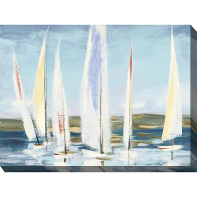 Wind In The Sails Indoor/Outdoor Art 40"x30"