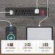 preview thumbnail 32 of 68, L Shaped Gaming Desk Computer Desk Corner Desk Pegboard Power Outlet