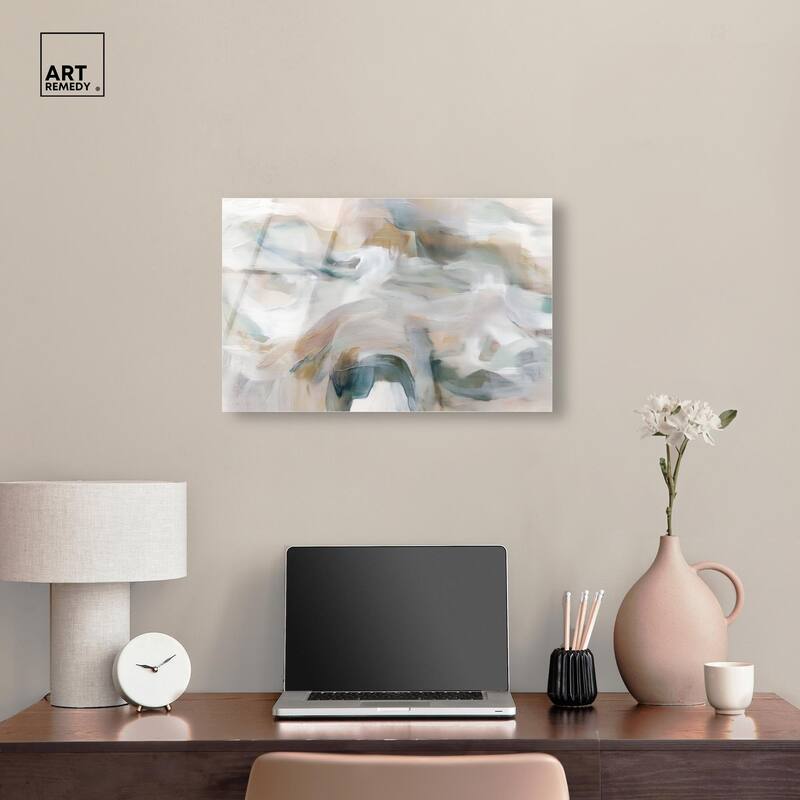 Whispering Colors IV Acrylic by Art Remedy, Ready to Hang
