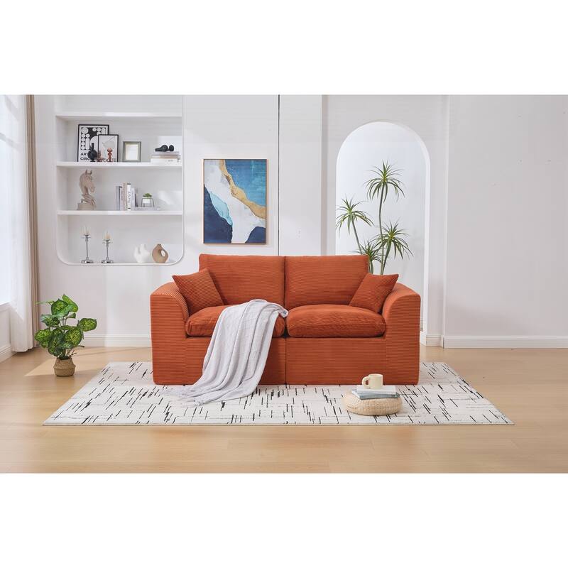 Modular Sectional Sofa Cloud Couch,Comfy Cloud Modern Sofa