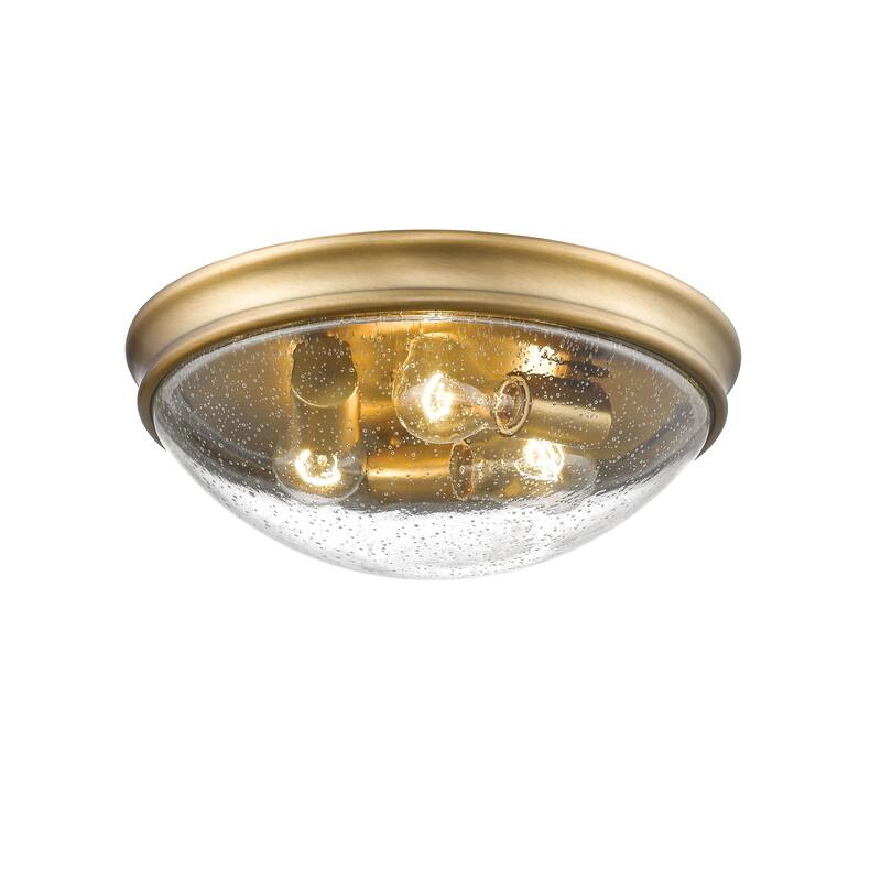 Millennium Lighting Metal 3 Light Flushmount Ceiling Light