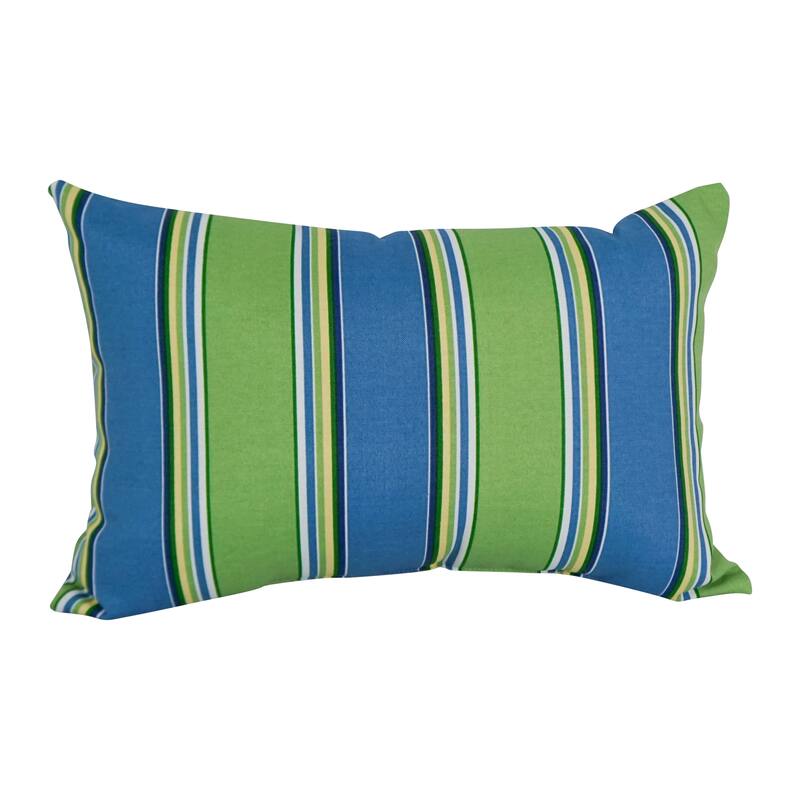 19-inch by 11-inch Outdoor Throw Pillows (Set of 2, Multiple Patterns) - 19 x 11