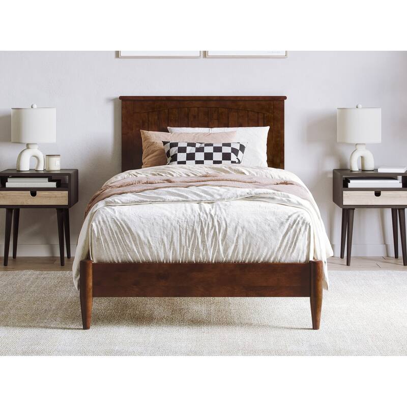 Naples Solid Wood Low Profile Platform Bed