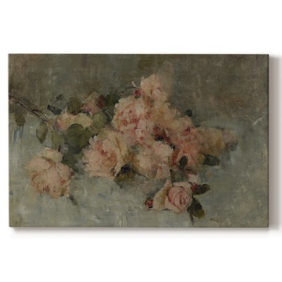 Vintage Botanical Print-CXV -Gallery Wrapped Canvas